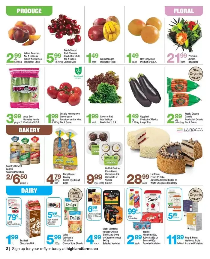 Highland Farms flyer from January 9 to January 22 2025 - flyer page 2