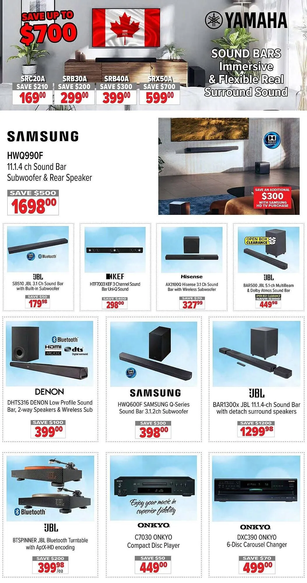 2001 Audio Video flyer from October 10 to October 23 2025 - flyer page 5