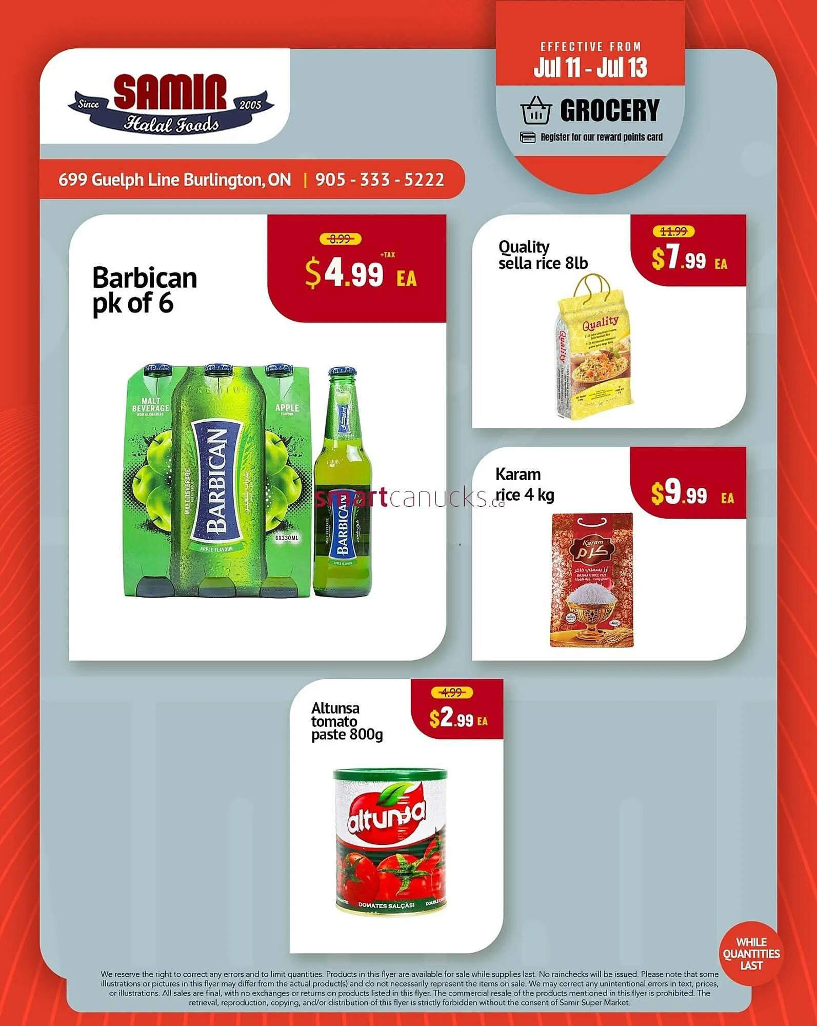 Samir Supermarket flyer from July 11 to July 17 2025 - flyer page 1