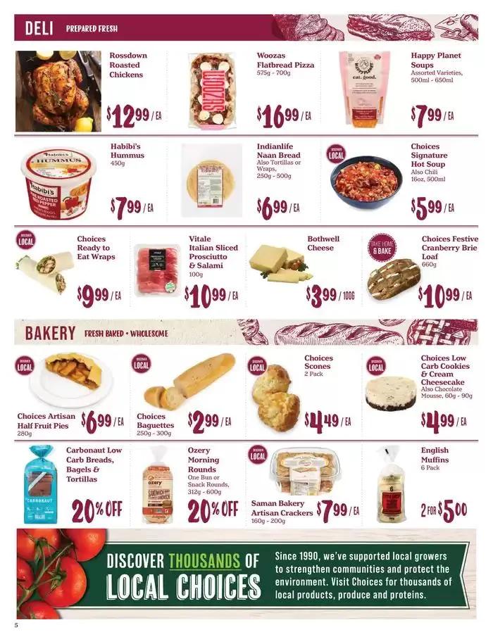 Choices Market weekly flyer from December 28 to January 11 2025 - flyer page 6