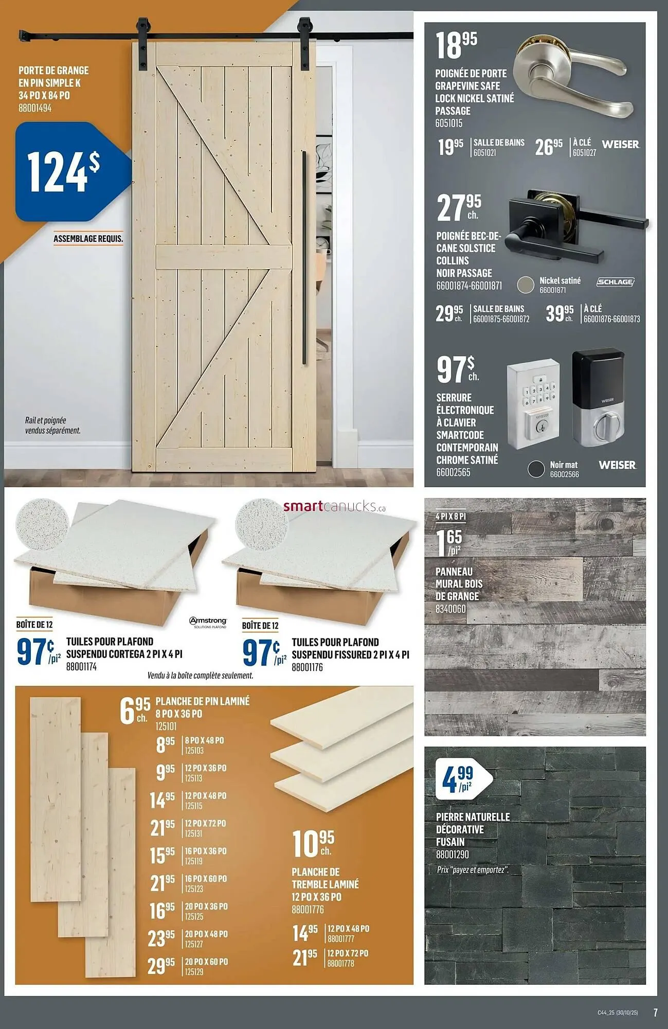 Canac flyer from October 30 to November 5 2025 - flyer page 7