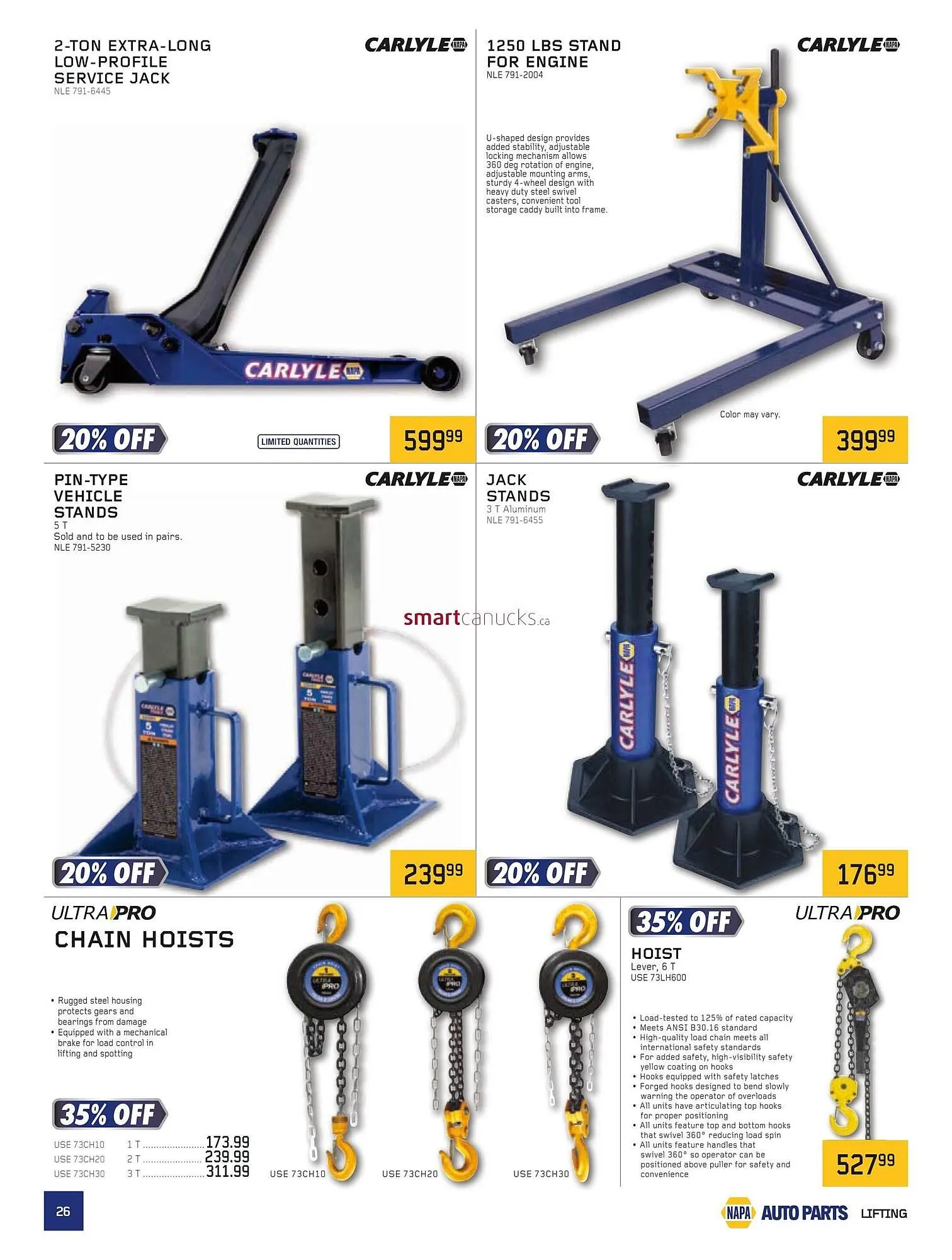 NAPA Auto Parts flyer from May 1 to May 31 2025 - flyer page 26