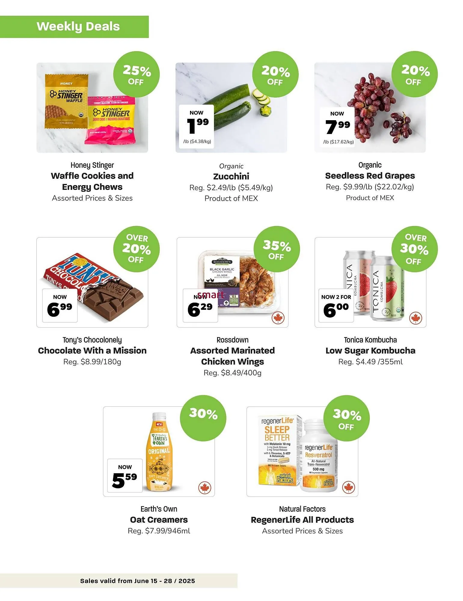 Blush Lane Organics flyer from June 15 to June 28 2025 - flyer page 2