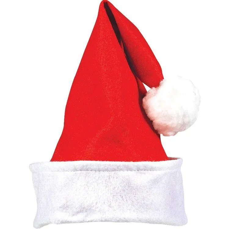 Santa Hat & Folded Cuff Multicoloured
