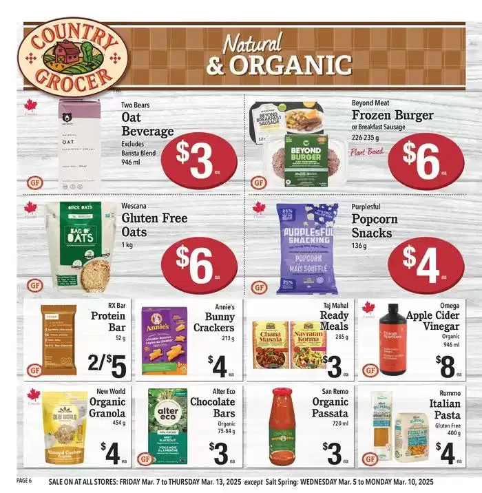 Discover attractive offers from March 7 to March 13 2025 - flyer page 6