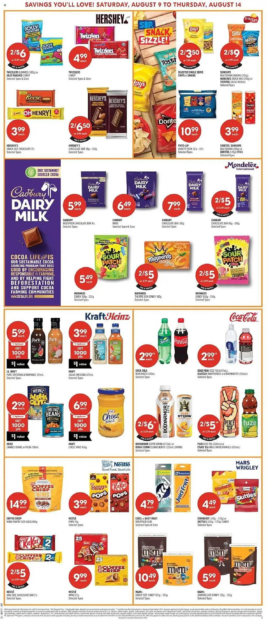Shoppers Drug Mart flyer from August 9 to August 10 2025 - flyer page 7