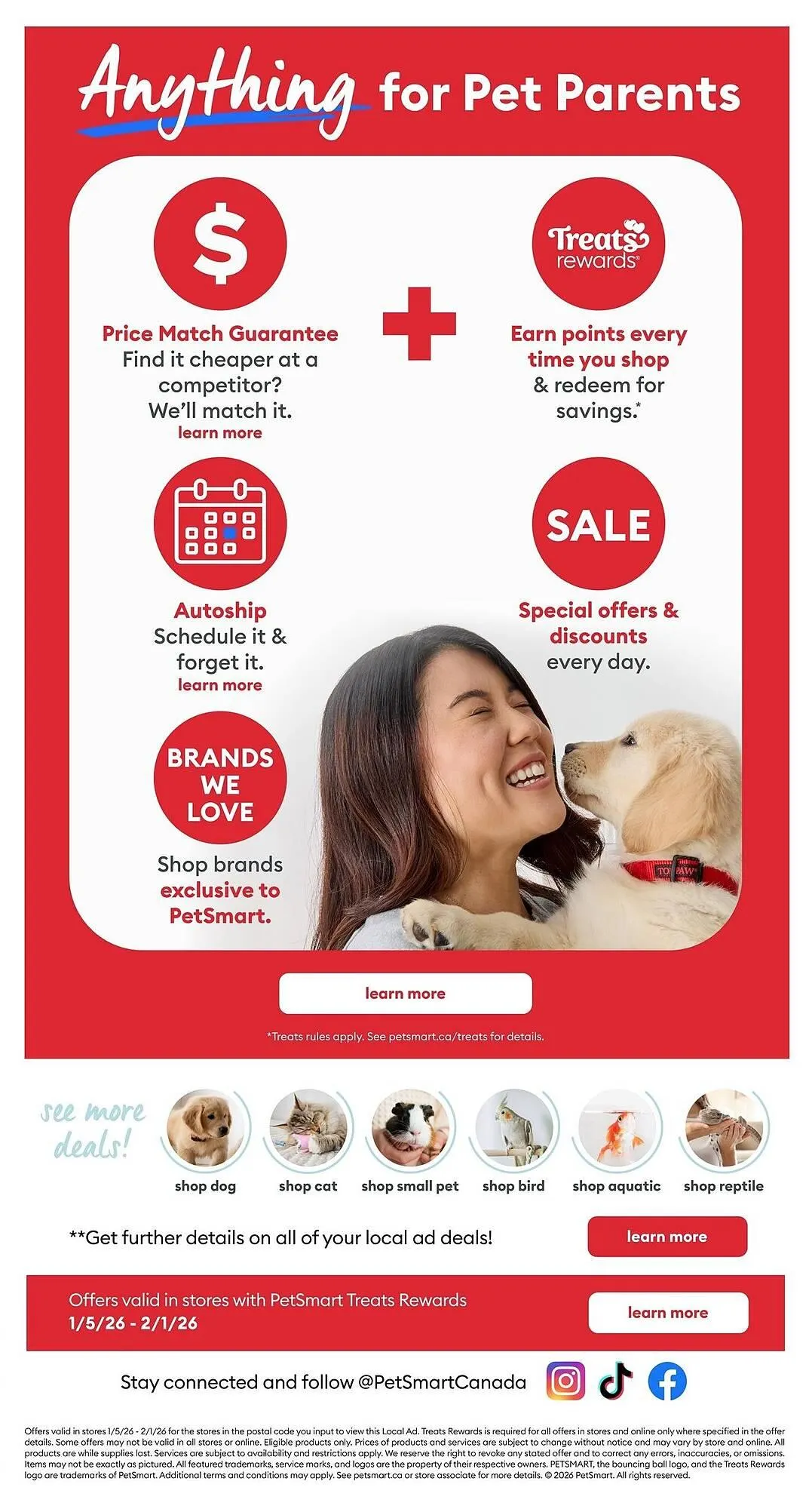 Petsmart flyer from January 5 to February 1 2026 - flyer page 11