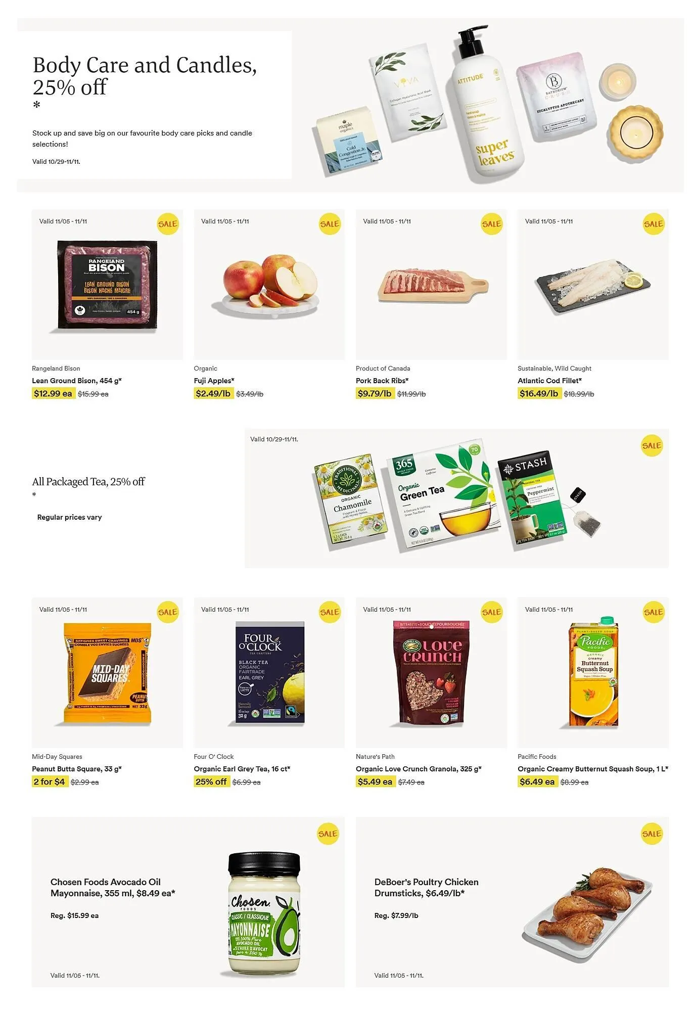 Whole Foods Market flyer from November 5 to November 11 2025 - flyer page 1