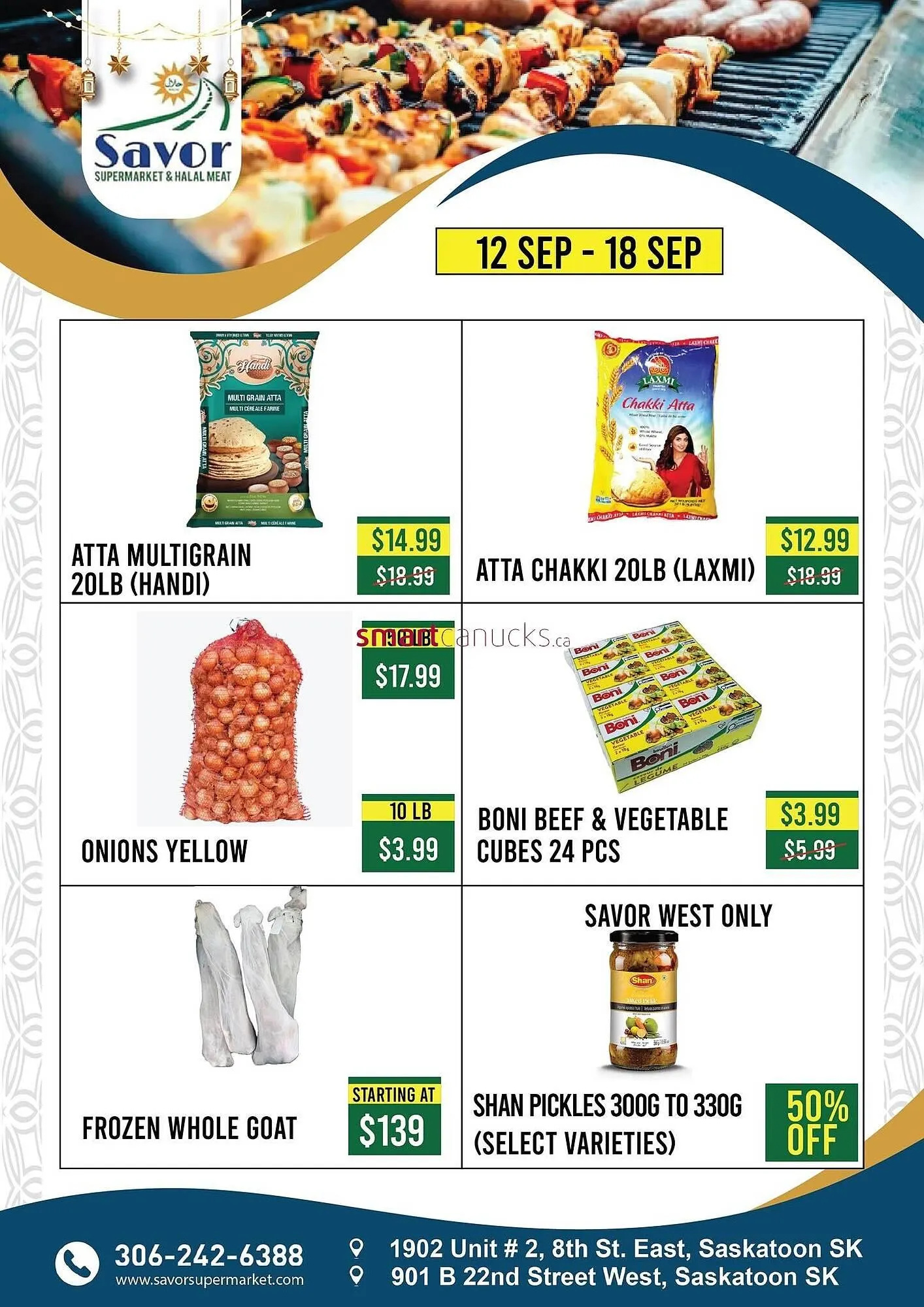 Savor Supermarket flyer from September 13 to September 19 2025 - flyer page 1