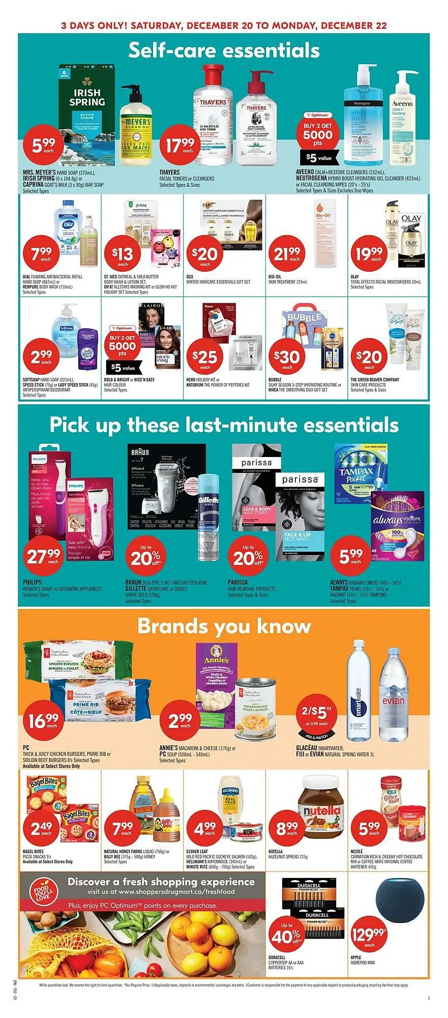 Shoppers Drug Mart flyer from December 20 to December 22 2025 - flyer page 15