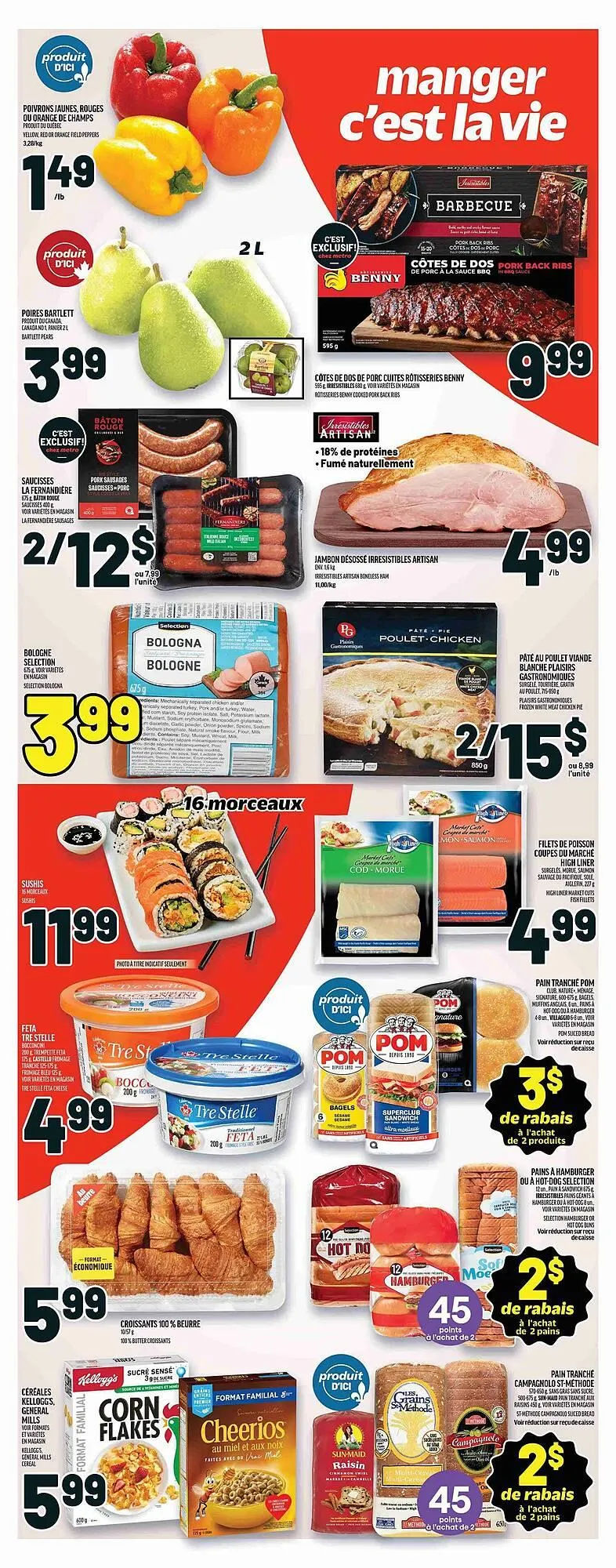 Metro flyer from September 11 to September 18 2024 - flyer page 2