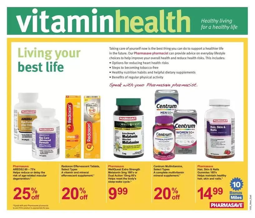 Pharmasave weekly flyer from January 31 to February 6 2025 - flyer page 1