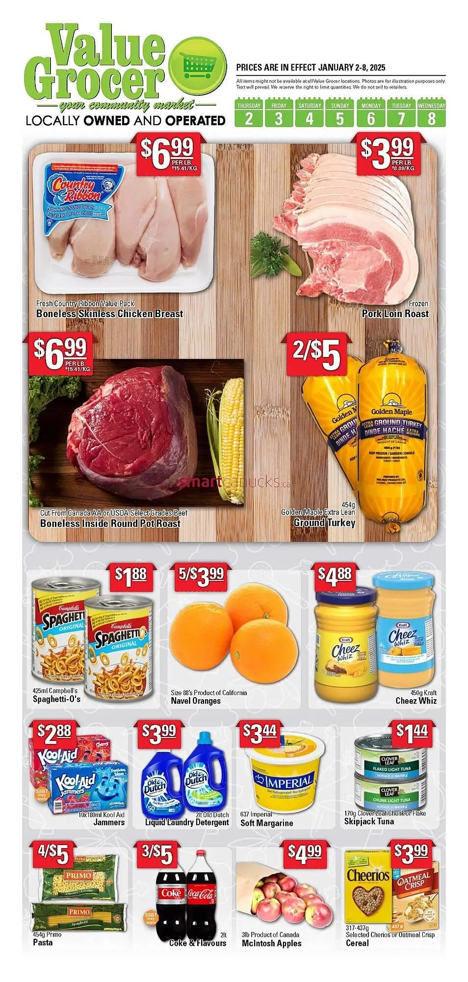 Value Grocer flyer from December 27 to January 26 2025 - flyer page 1