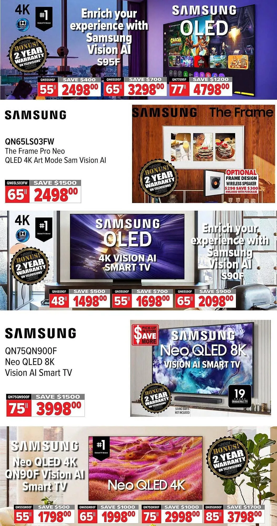 2001 Audio Video flyer from February 27 to March 5 2026 - flyer page 7