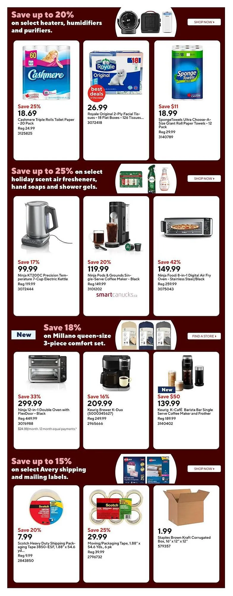 Staples flyer from December 25 to December 30 2025 - flyer page 18