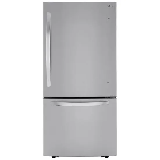 LG LRDCS2603S Bottom Freezer Refrigerator, 33 inch Width, ENERGY STAR Certified, 26 cu ft cu. ft., Stainless Steel colour Door Cooling+