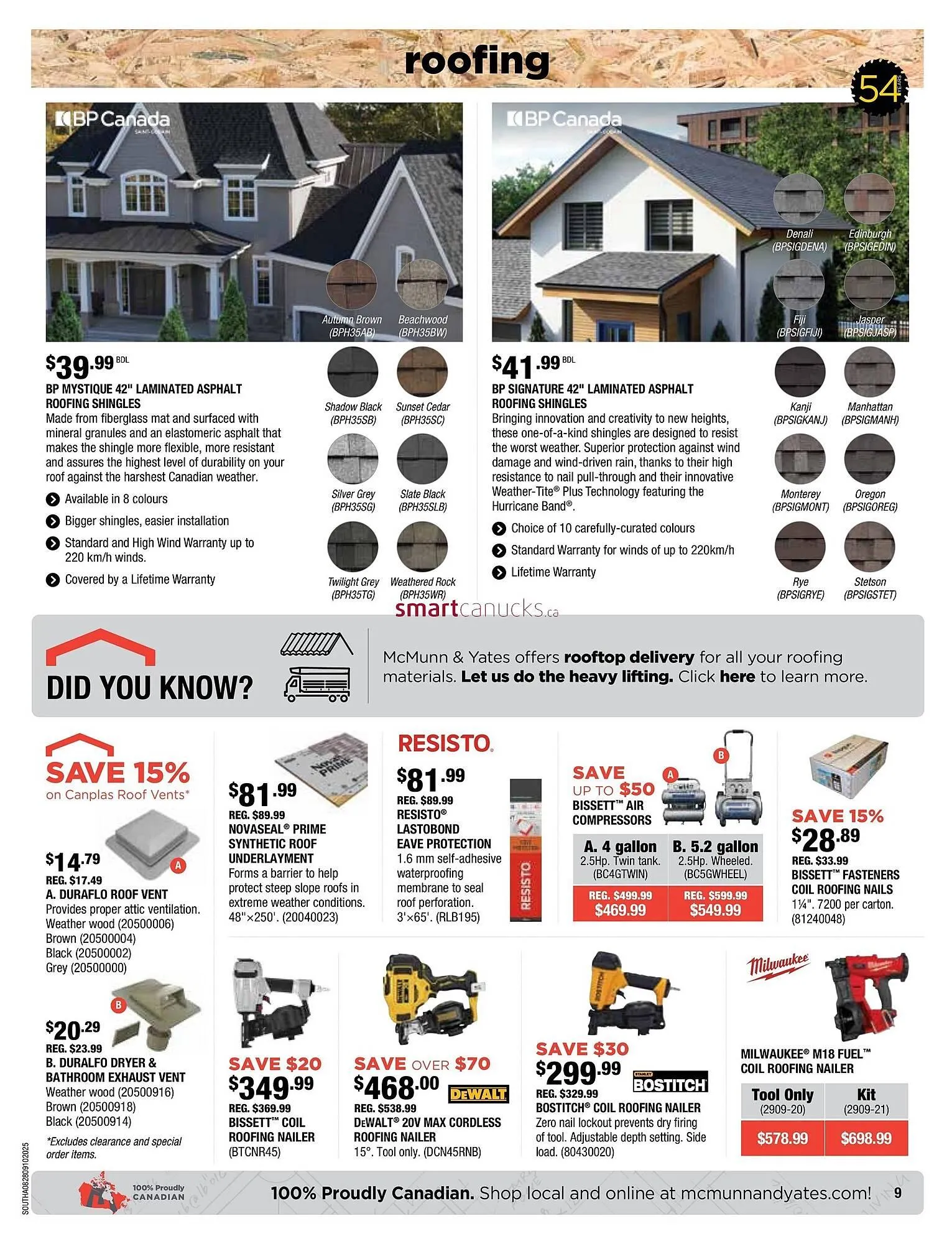 McMunn & Yates Building Supplies flyer from August 28 to September 3 2025 - flyer page 9