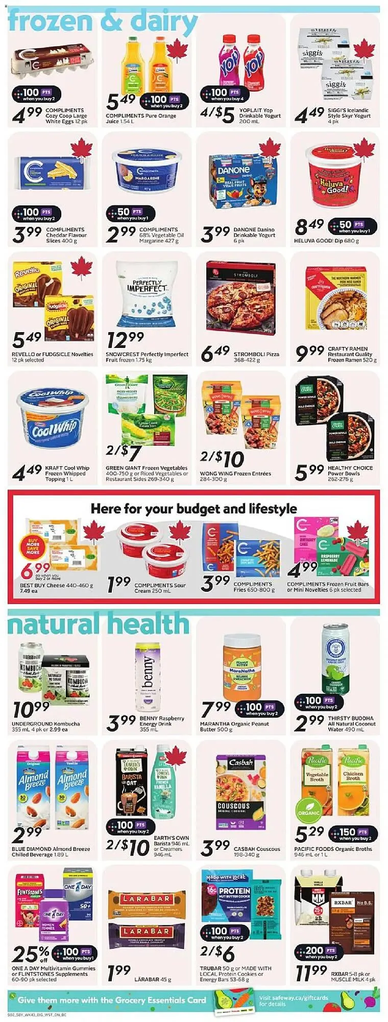 Safeway flyer from February 19 to February 25 2026 - flyer page 10