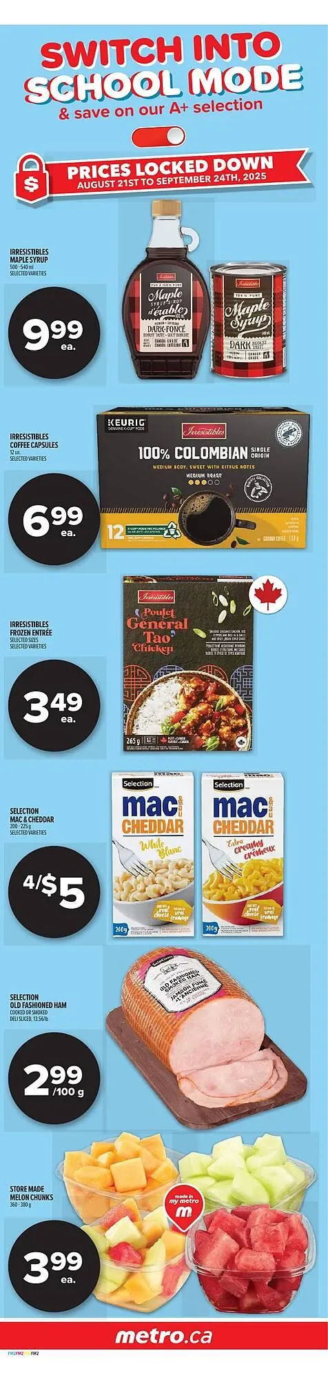 Metro flyer from August 21 to August 27 2025 - flyer page 3