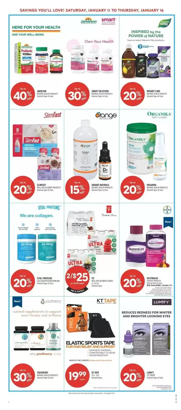 Top deals for all customers from January 11 to January 16 2025 - flyer page 7