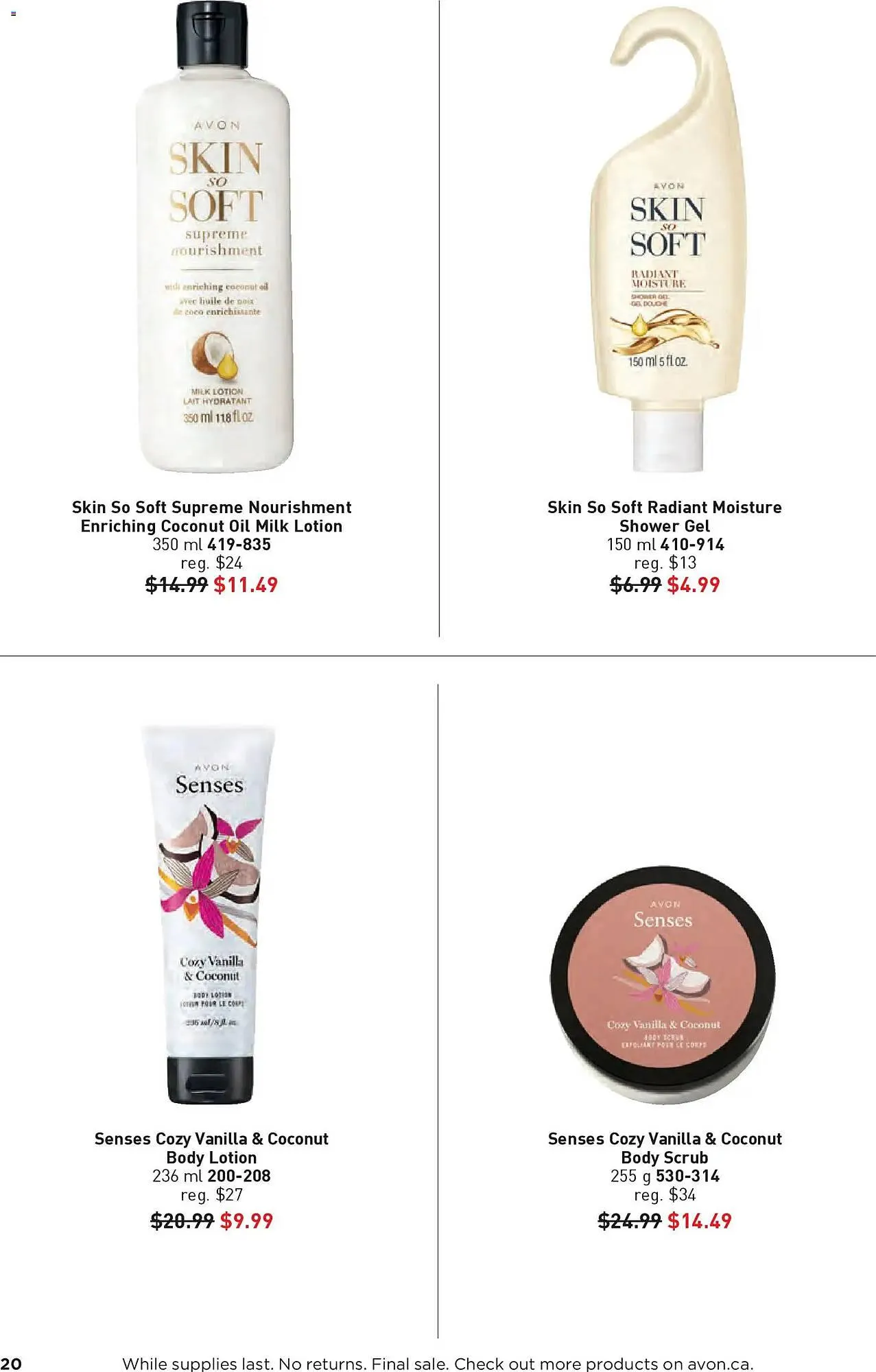 AVON flyer from December 4 to January 1 2026 - flyer page 20