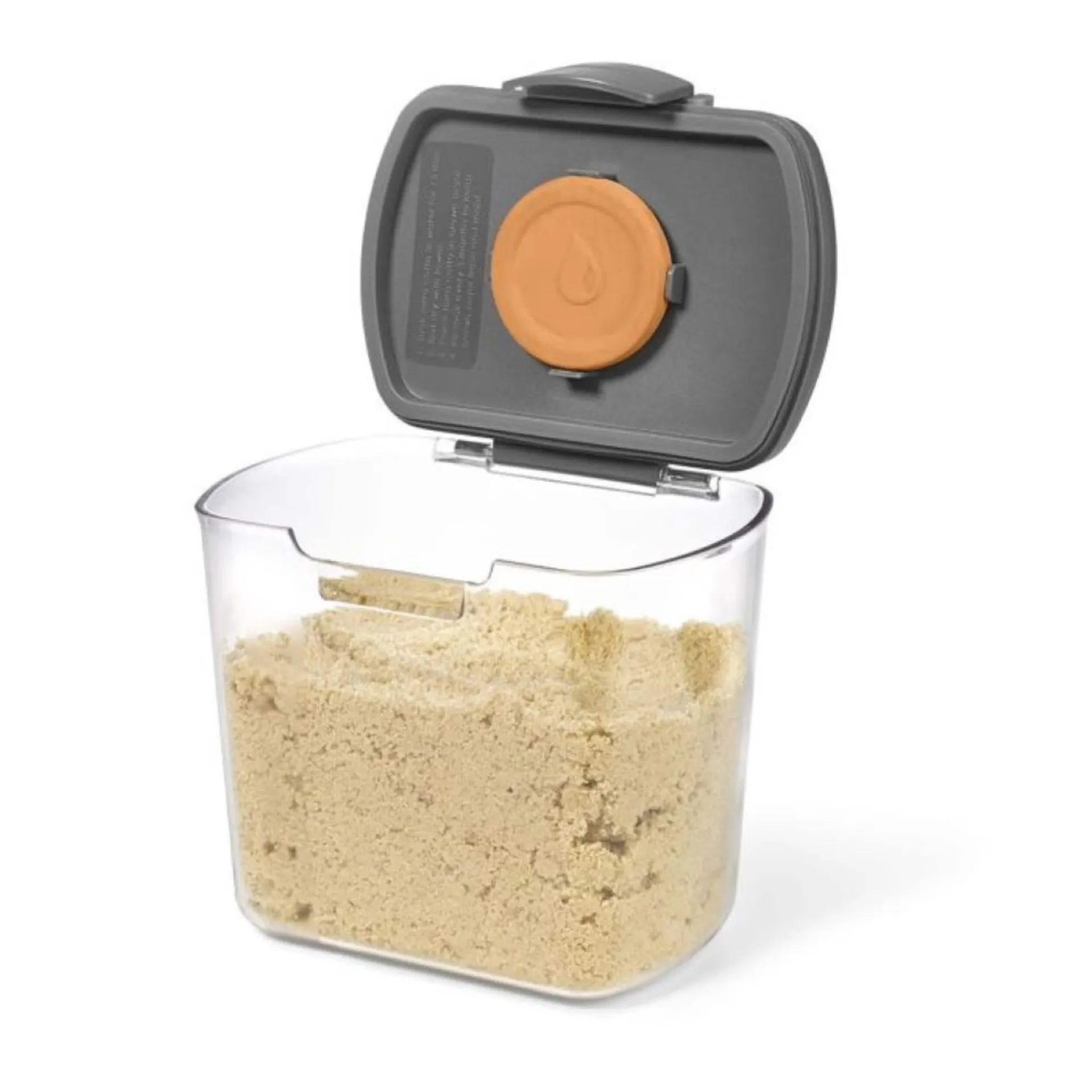 Starfrit Dry Food ProKeepers Plastic Food Storage Container Set with Airtight Seal, 4 Count