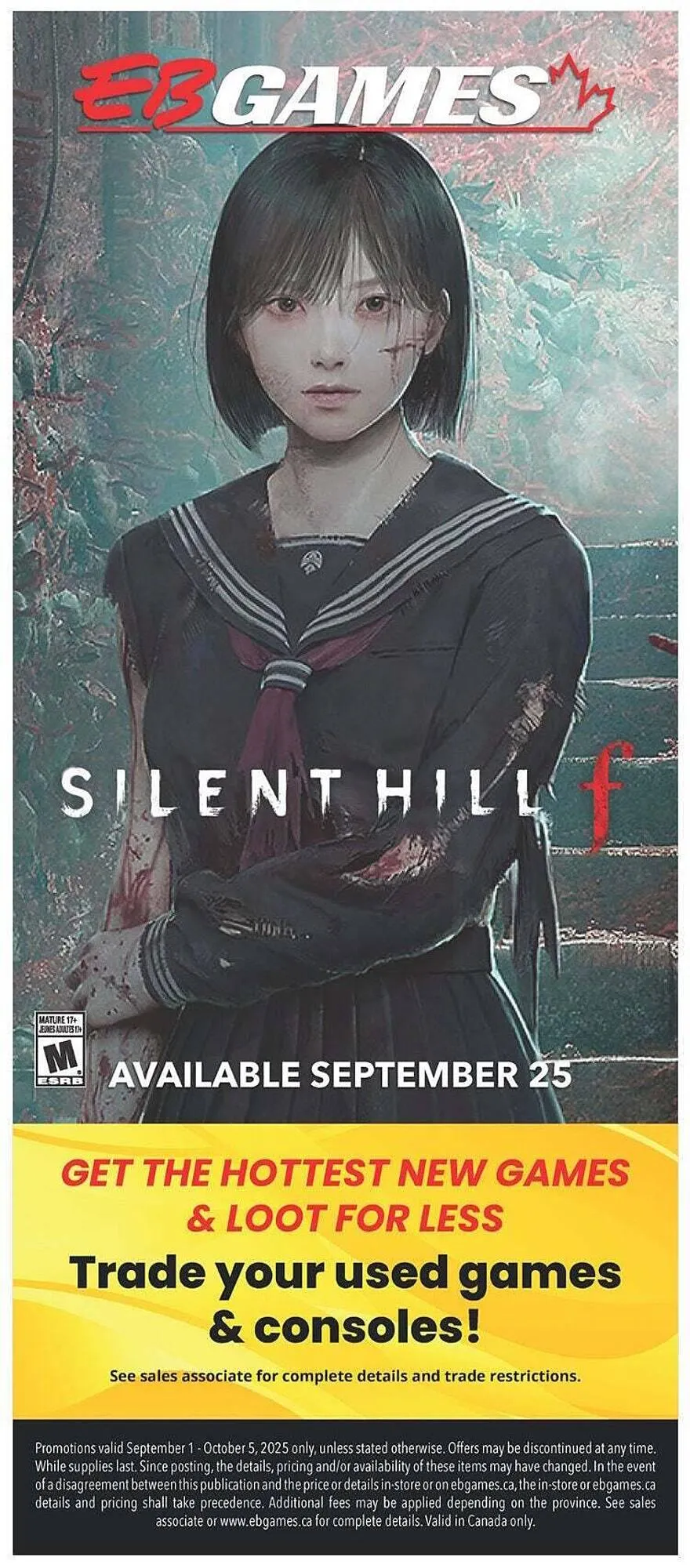 GameStop flyer from September 1 to September 15 2025 - flyer page 1