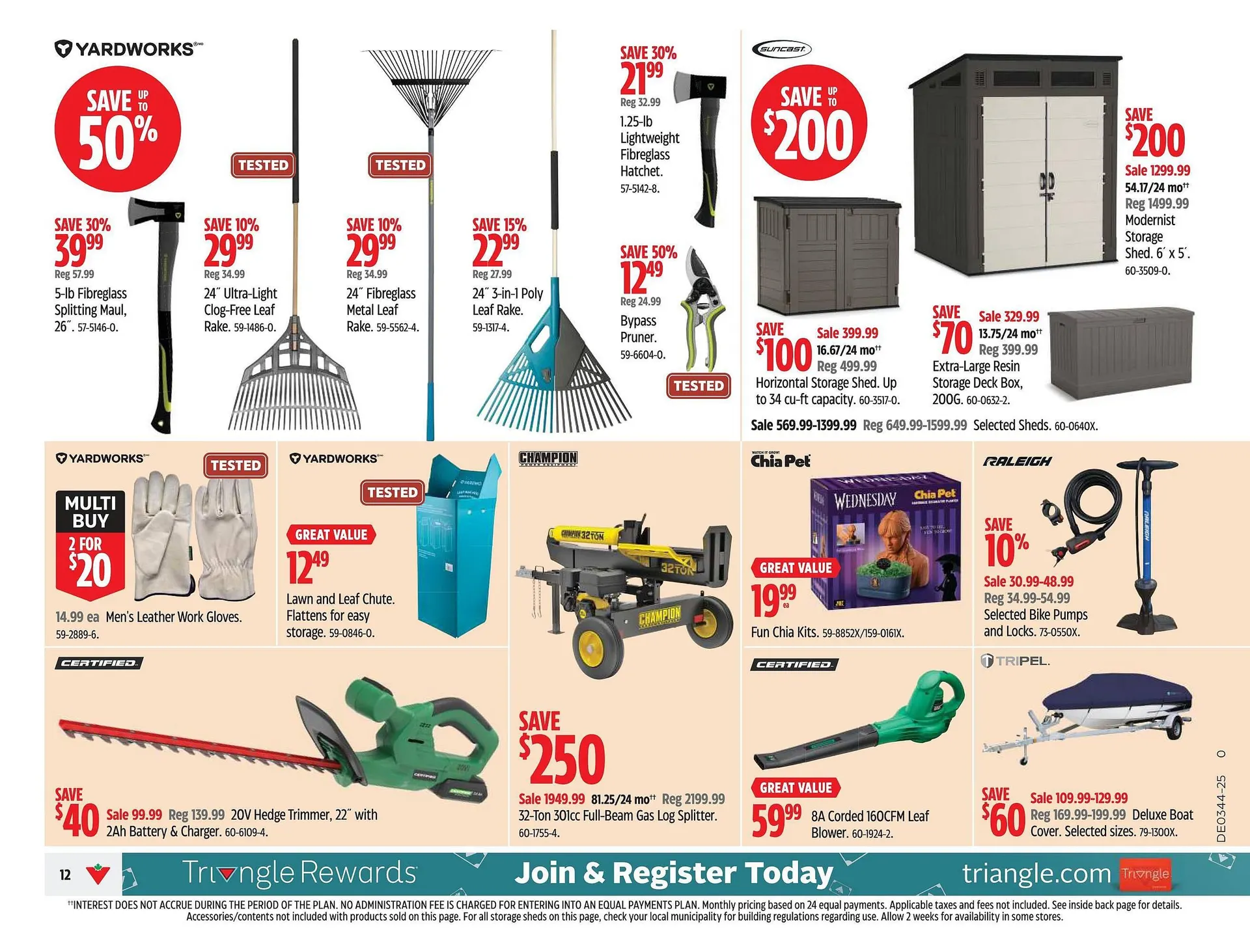 Canadian Tire flyer from October 23 to October 29 2025 - flyer page 12