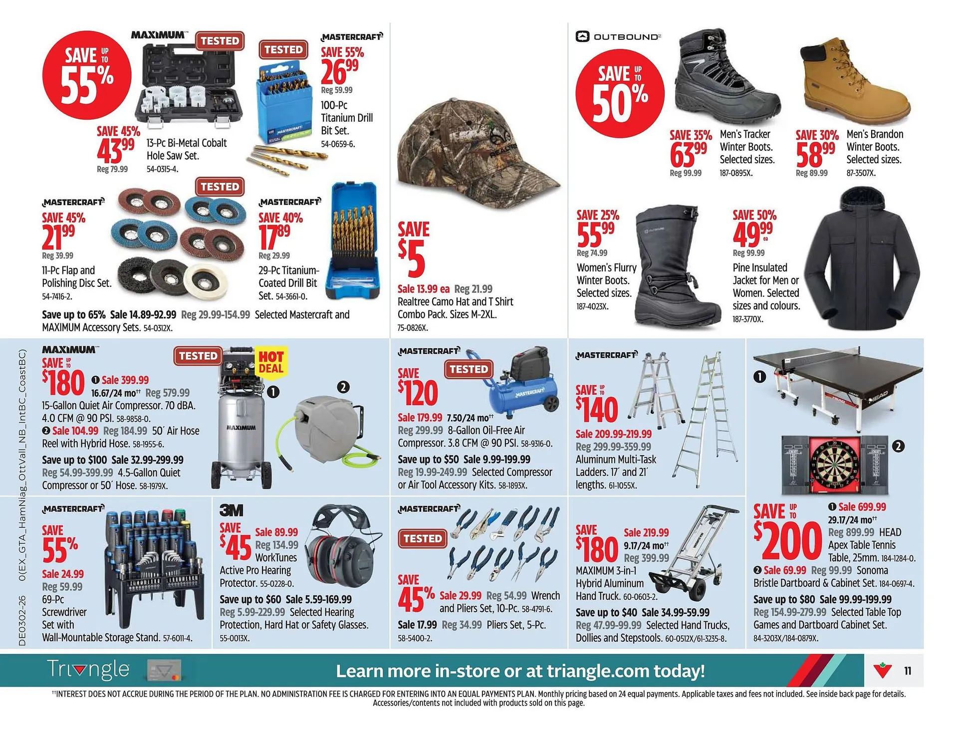 Canadian Tire flyer from January 8 to January 14 2026 - flyer page 11