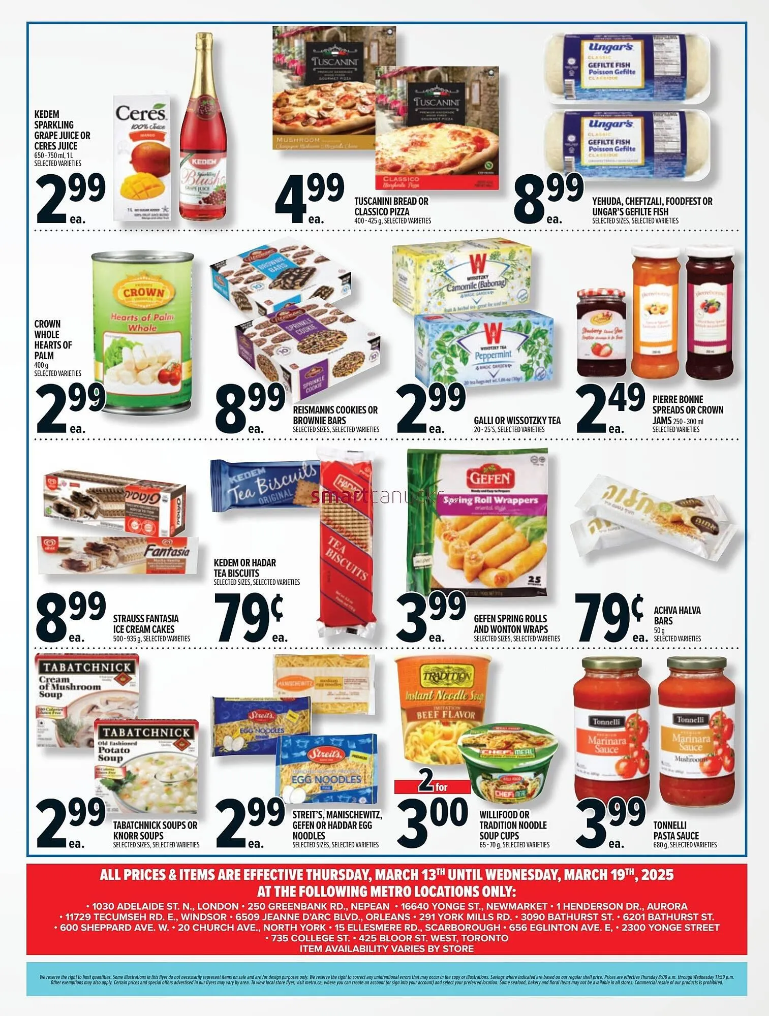 Metro flyer from March 13 to March 19 2025 - flyer page 3