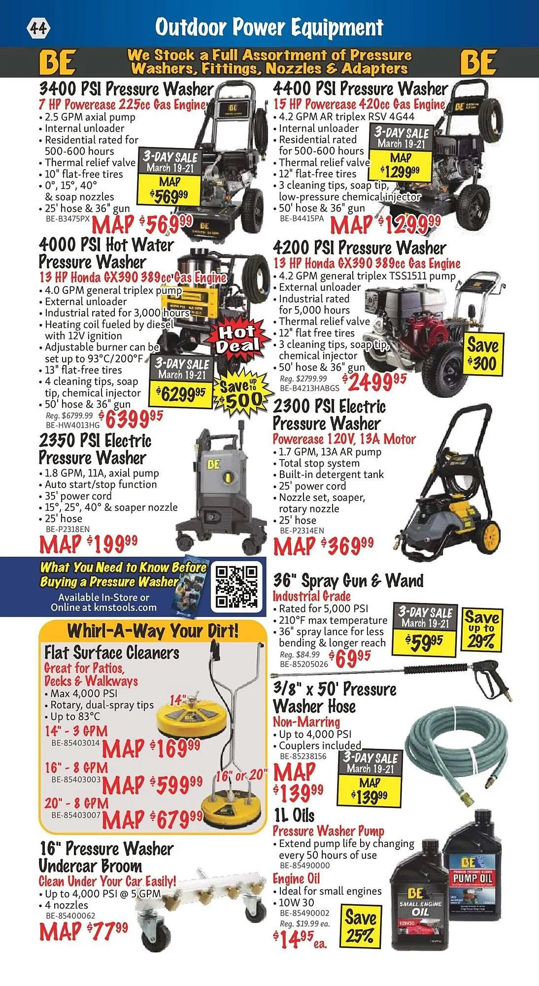 KMS Tools flyer from March 2 to March 16 2026 - flyer page 44