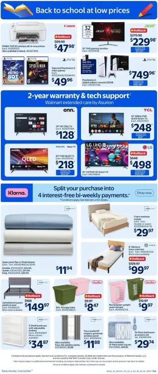 Walmart Flyer - General Merchandise from August 20 to August 26 2026 - flyer page 3
