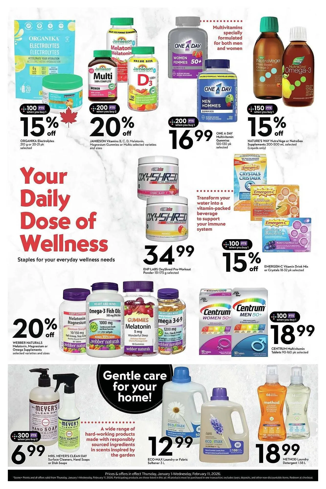 Safeway flyer from December 31 to February 1 2026 - flyer page 6