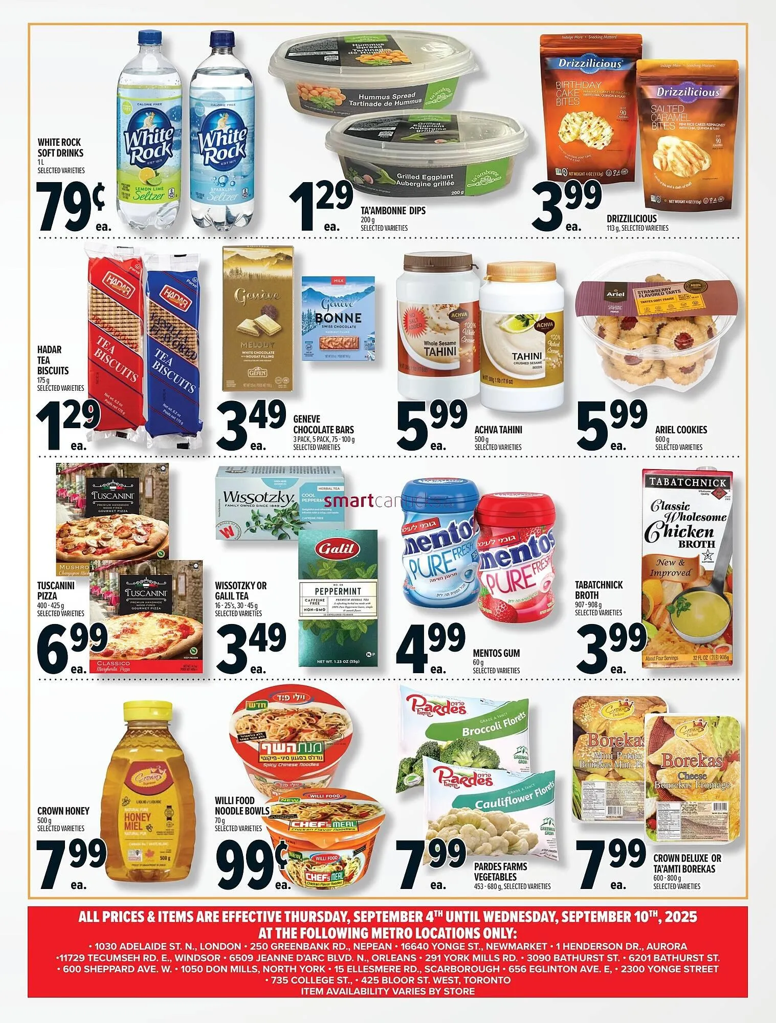 Metro flyer from September 5 to September 11 2025 - flyer page 3