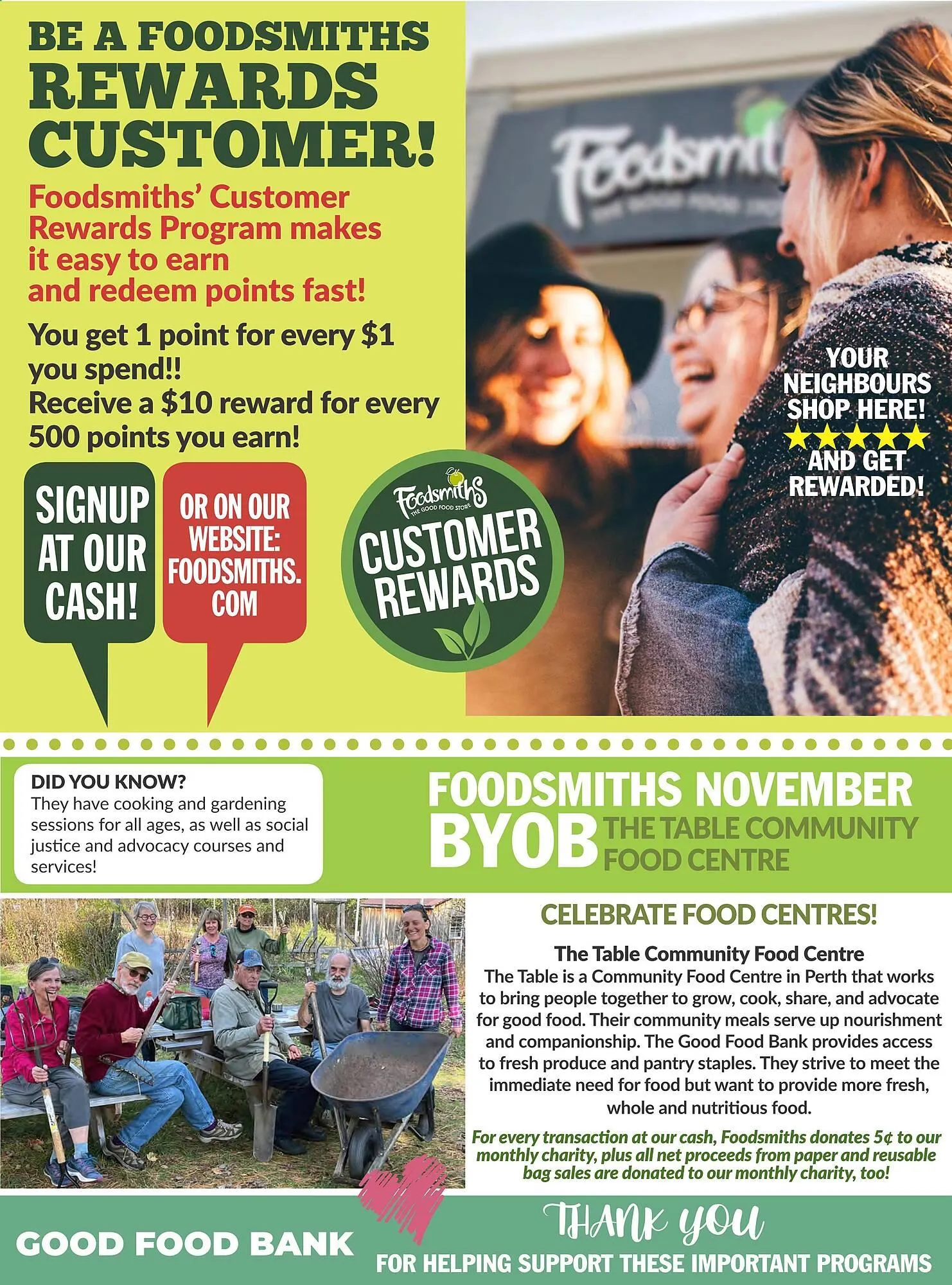Foodsmiths flyer from November 6 to November 20 2025 - flyer page 5