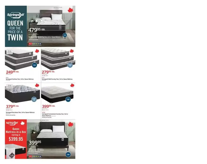 Brick Mattress Store from March 13 to March 26 2025 - flyer page 9