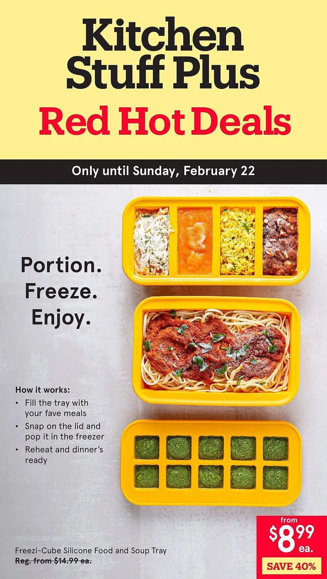 Kitchen Stuff Plus flyer - 1