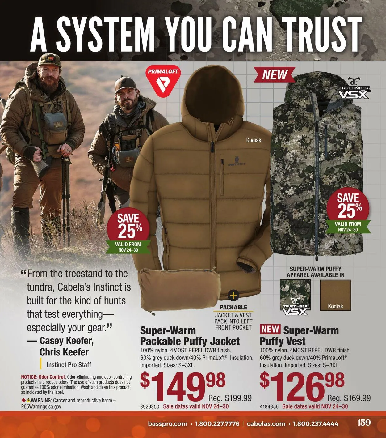Bass Pro Current flyer from November 6 to November 20 2025 - flyer page 159