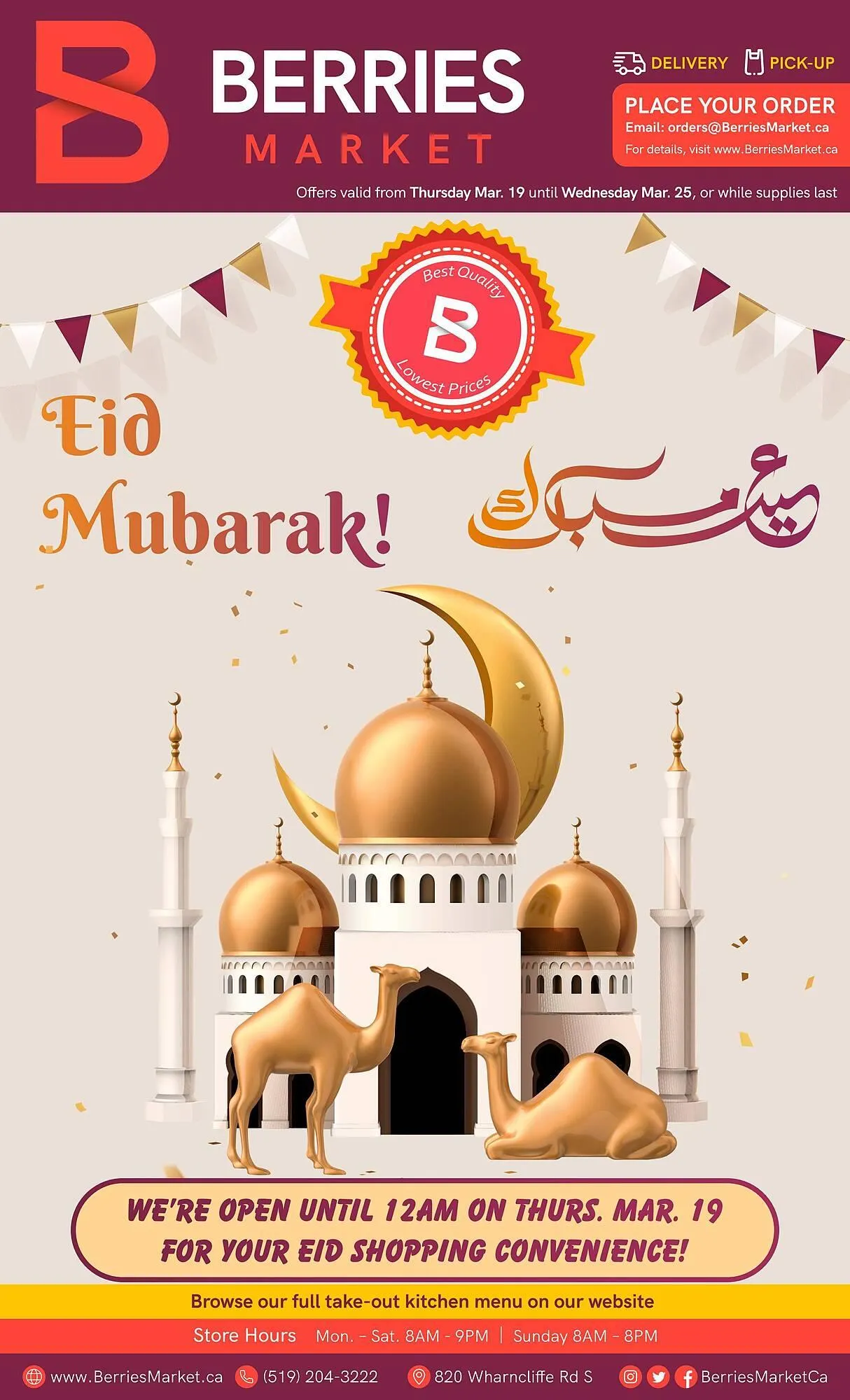 Berries Market flyer from March 19 to March 25 2026 - flyer page 1