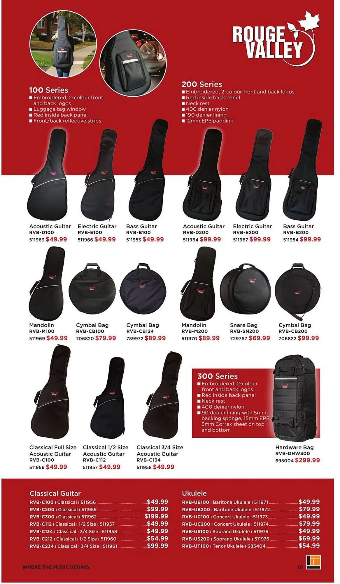 Long & McQuade flyer from November 5 to July 31 2026 - flyer page 81