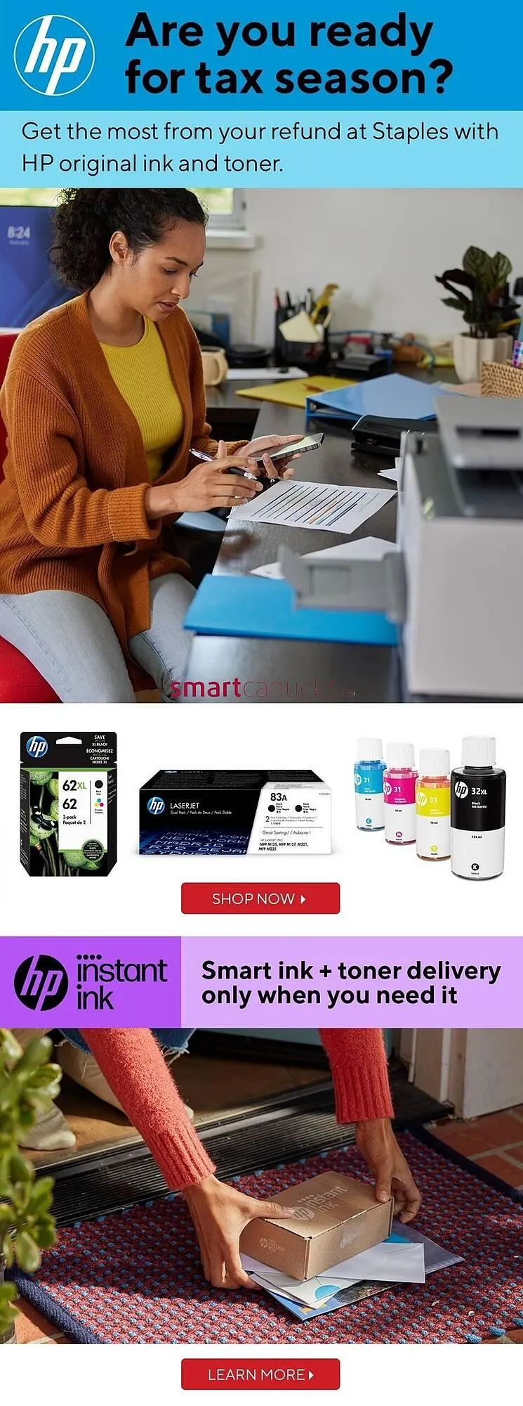 Staples flyer from March 21 to April 24 2025 - flyer page 18