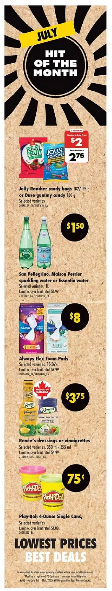 Real Canadian Superstore flyer from July 10 to July 16 2025 - flyer page 6