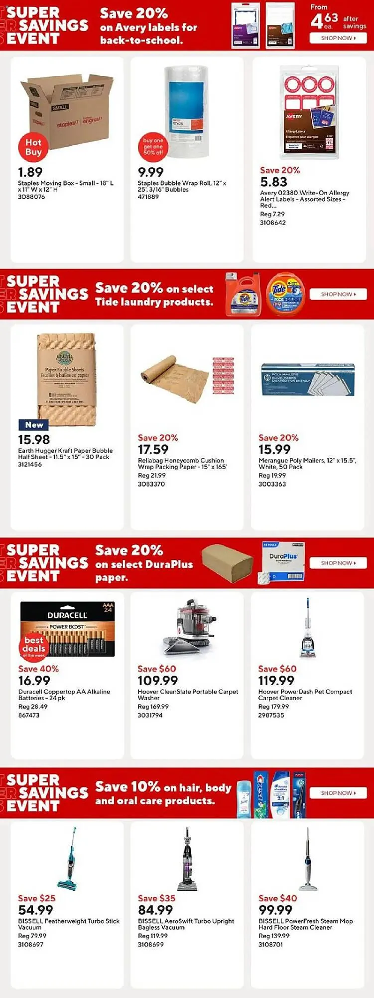 Staples flyer from July 18 to July 25 2025 - flyer page 5