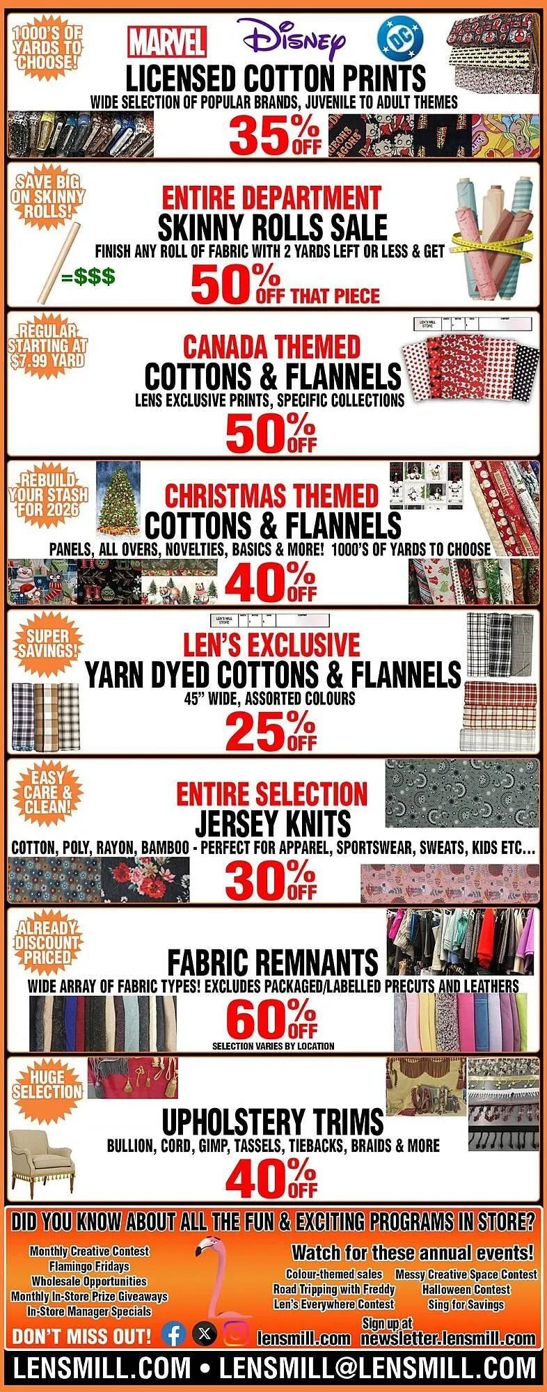 Len's Mill Stores flyer from December 25 to January 2 2026 - flyer page 3