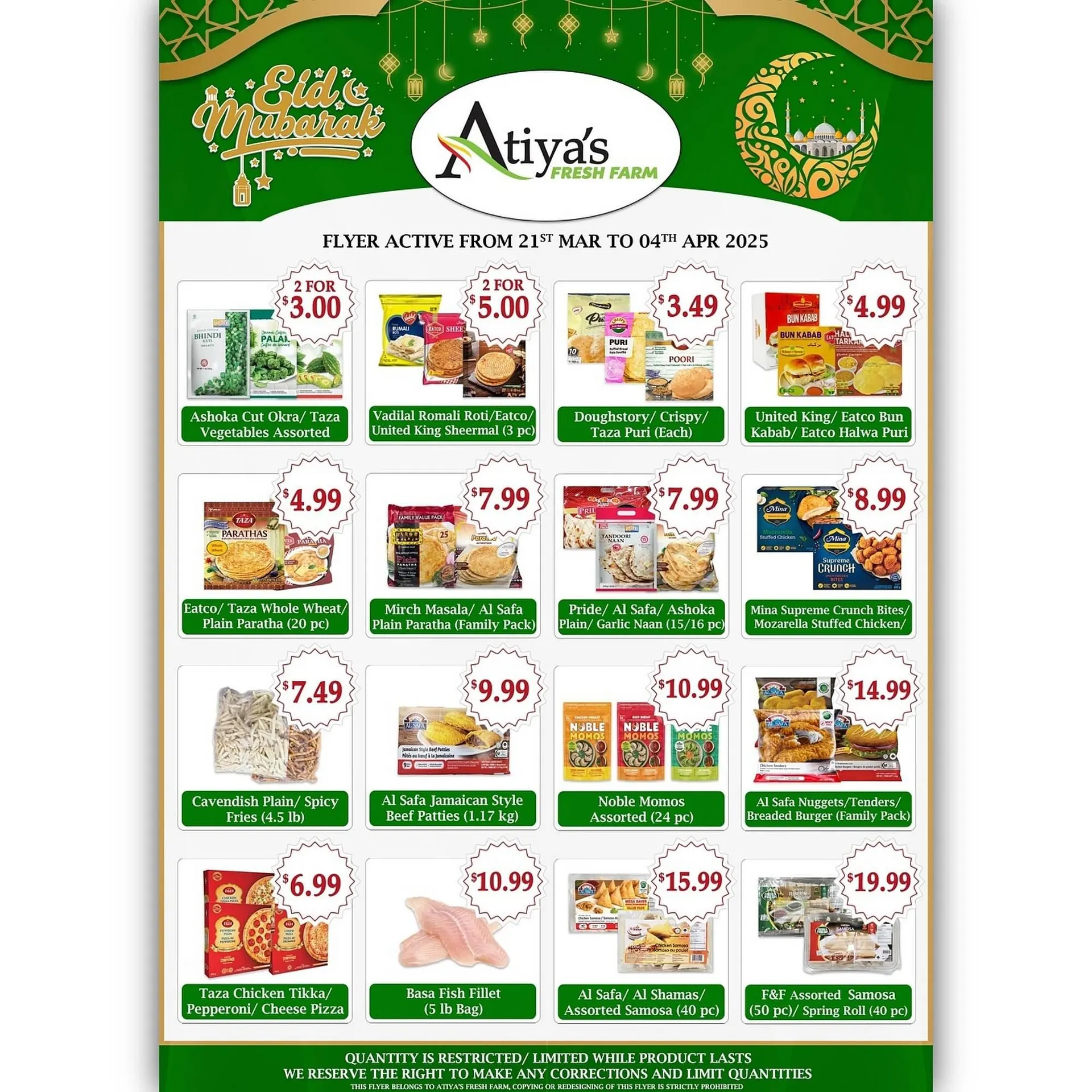 Atiya's Fresh Farm flyer from March 21 to April 4 2025 - flyer page 5