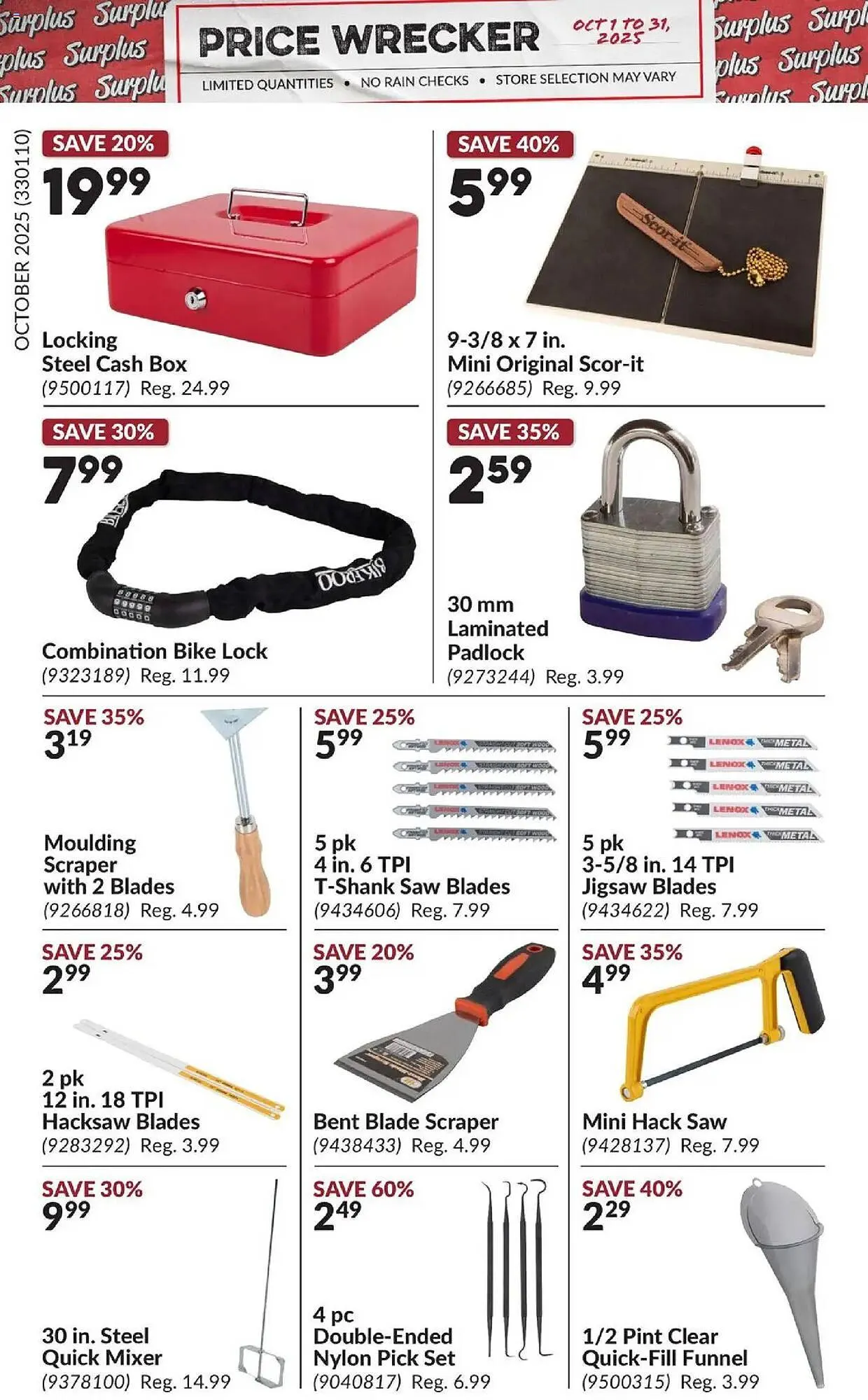 Princess Auto flyer from October 1 to November 1 2025 - flyer page 17