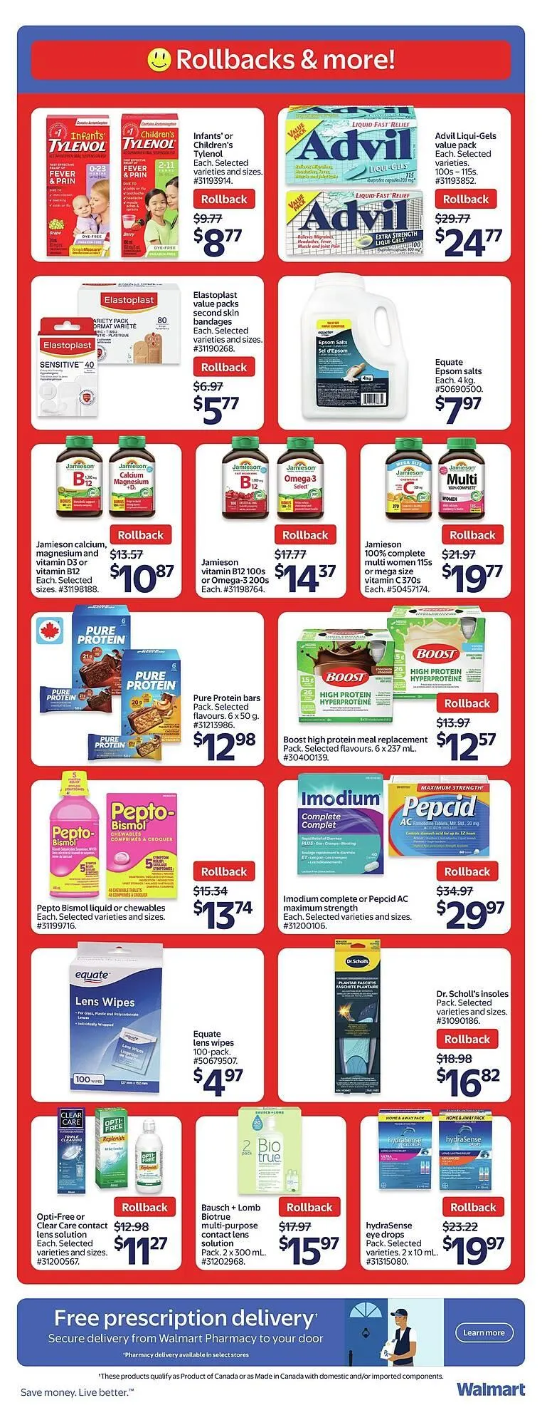 Walmart flyer from August 1 to August 8 2025 - flyer page 14