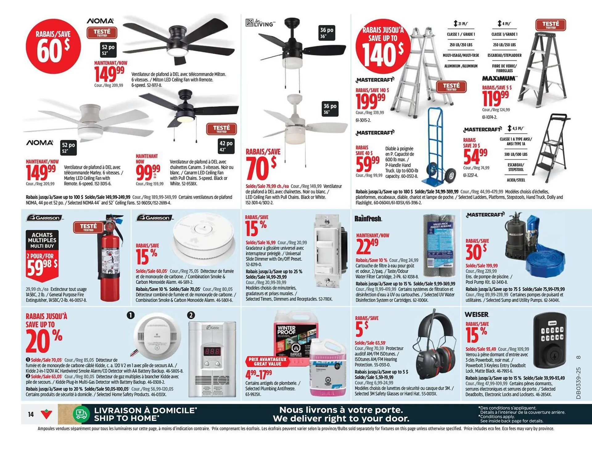 Canadian Tire flyer from September 18 to September 25 2025 - flyer page 14