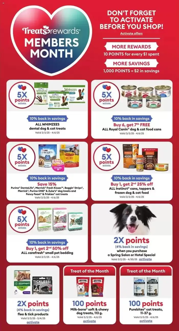 Petsmart weekly flyer from March 3 to April 6 2025 - flyer page 10