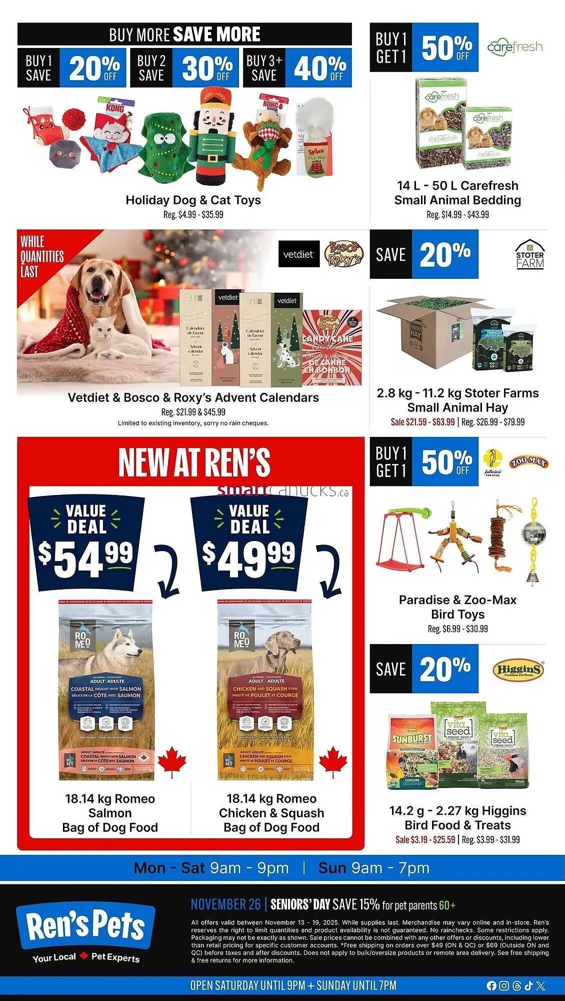 Ren’s Pets Depot flyer from November 13 to December 10 2025 - flyer page 7